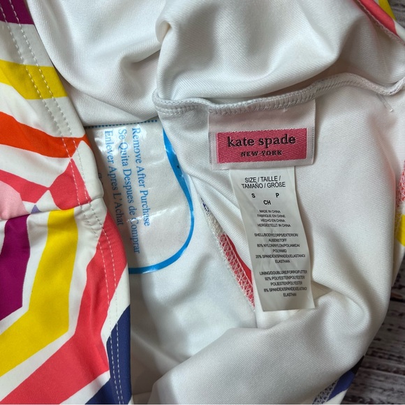 Kate Spade High Waisted Bikini Swim Bottom - Picture 3 of 4